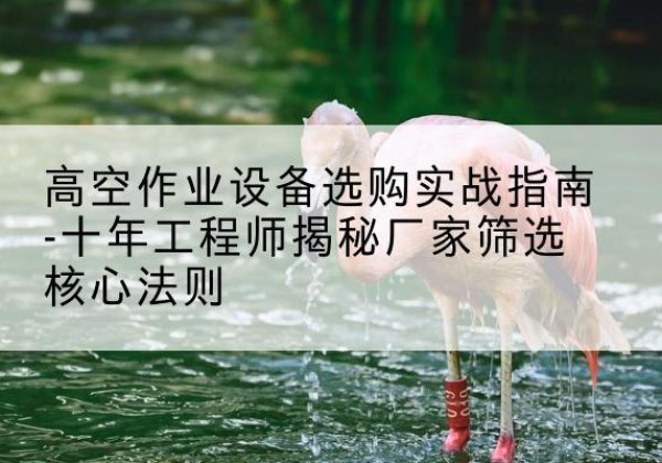 汇川剪叉式升降机厂家-高空作业设备选购实战指南-十年工程师揭秘厂家筛选核心法则
